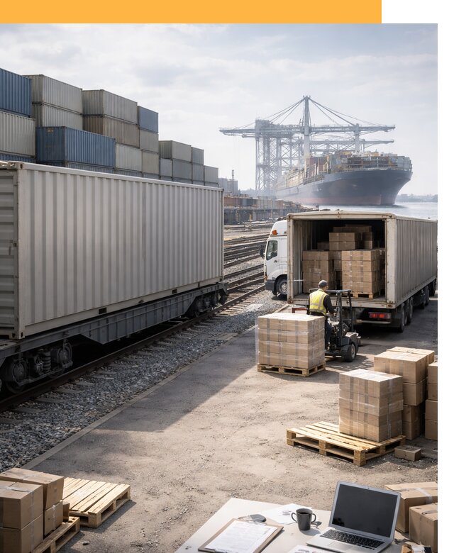 Мультимодальные перевозки грузов по миру от 45765 руб