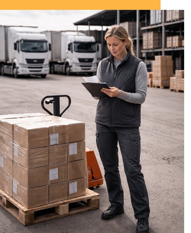 Доставка грузов из Европы к дверям клиента от 12204 руб