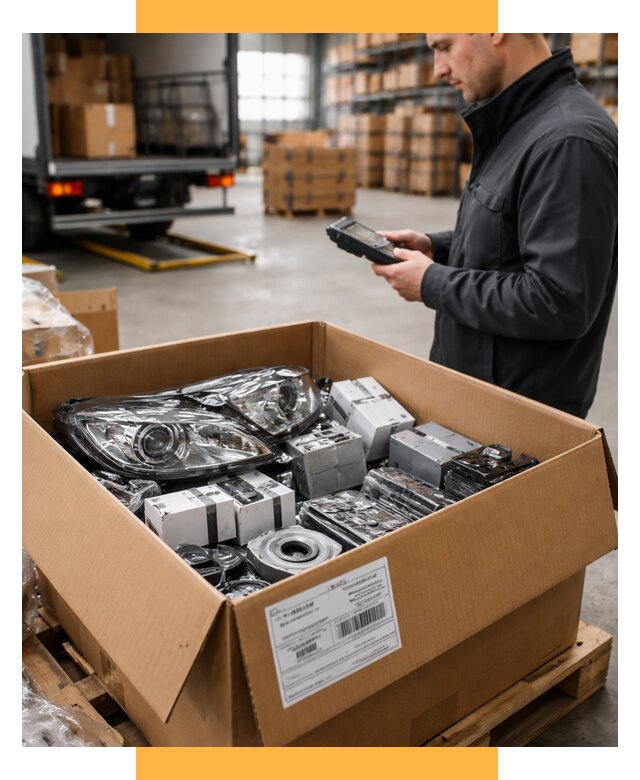 Доставка автозапчастей из Европы под ключ от 12713 р. | СетСервис-Мсс