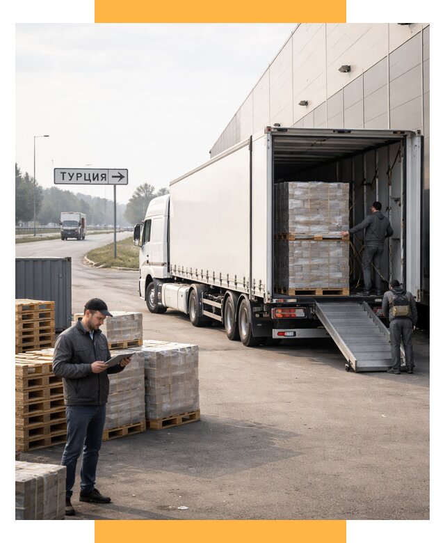 Автоперевозки и доставка фурой из Турции от 122040 р. | СетСервис-Мсс