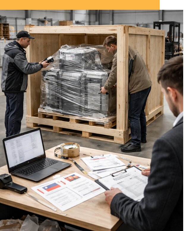 Доставка промышленного оборудования из США от 66105 руб