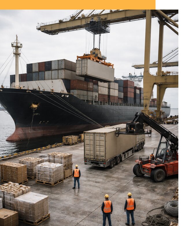 Морские перевозки из Индии: доставка FCL/LCL, таможня от 122040