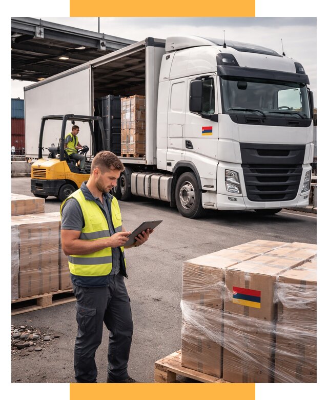 Автоперевозки из Армении от 96615 р. — услуги СетСервис-Мсс