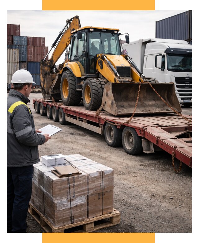 Международная перевозка спецтехники от 45765 р., СетСервис-Мсс