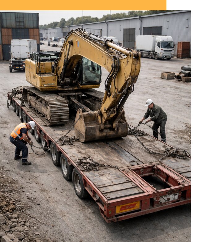 Перевозка спецтехники по России и миру от 45765 руб