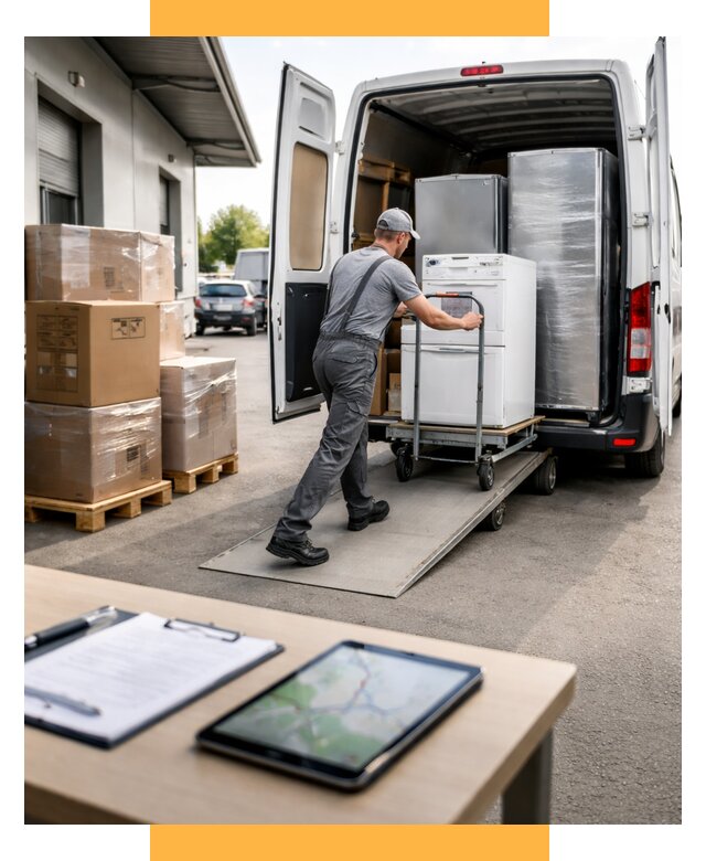 Перевозка бытовой техники от 6611 р. - логистика СетСервис-Мсс