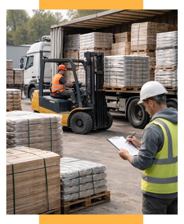 Перевозка строительных материалов от 5594 р. | СетСервис-Мсс