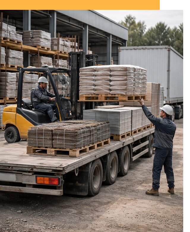 Перевозка строительных материалов по миру от 5594 руб