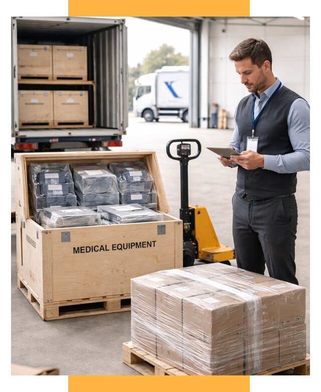 Перевозка медицинского оборудования от 15255 р. в СетСервис-Мсс