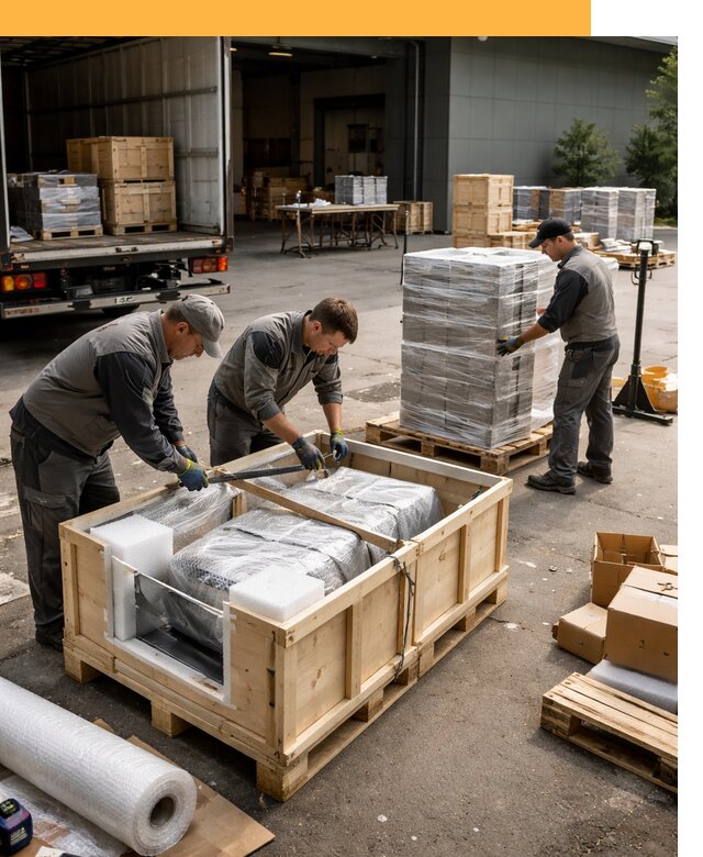 Перевозка выставочных грузов по миру от 25425 руб за м2 с таможней