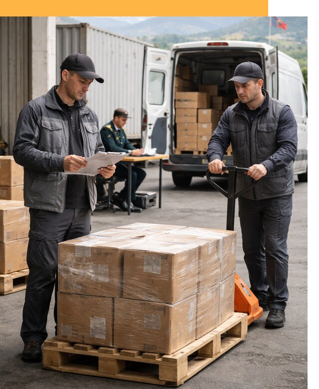 Доставка грузов через Армению, быстрая таможенная очистка от 25425