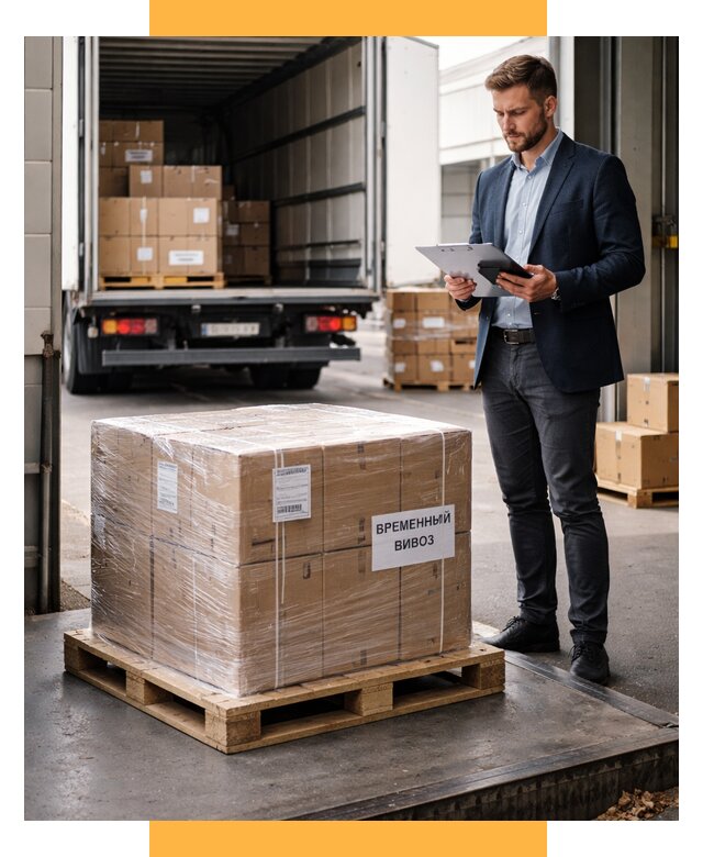 Временный вывоз товаров под ключ от 8136 р. | СетСервис-Мсс