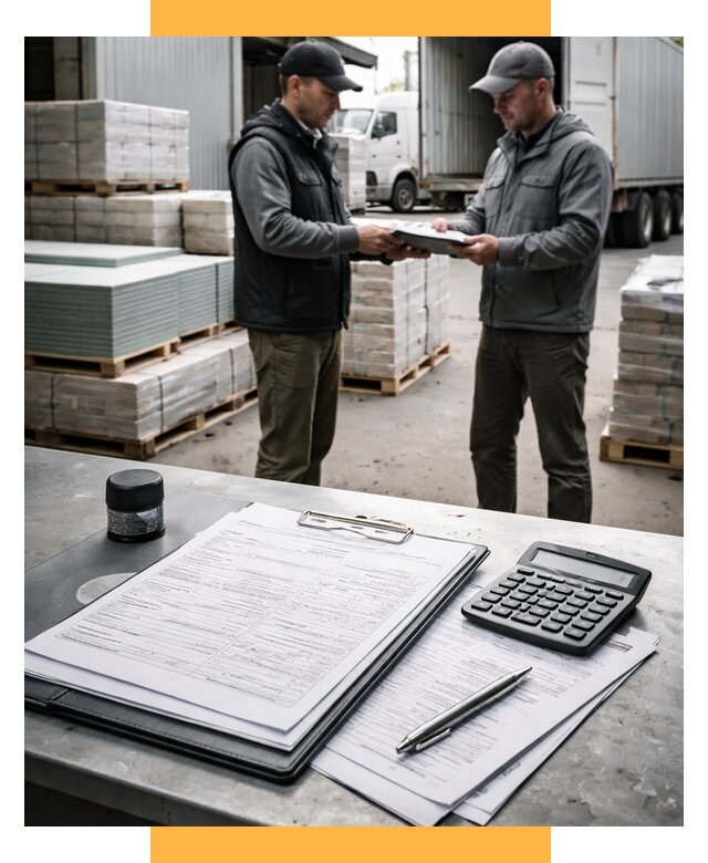 Таможенное оформление стройматериалов от 8645 р. | СетСервис-Мсс