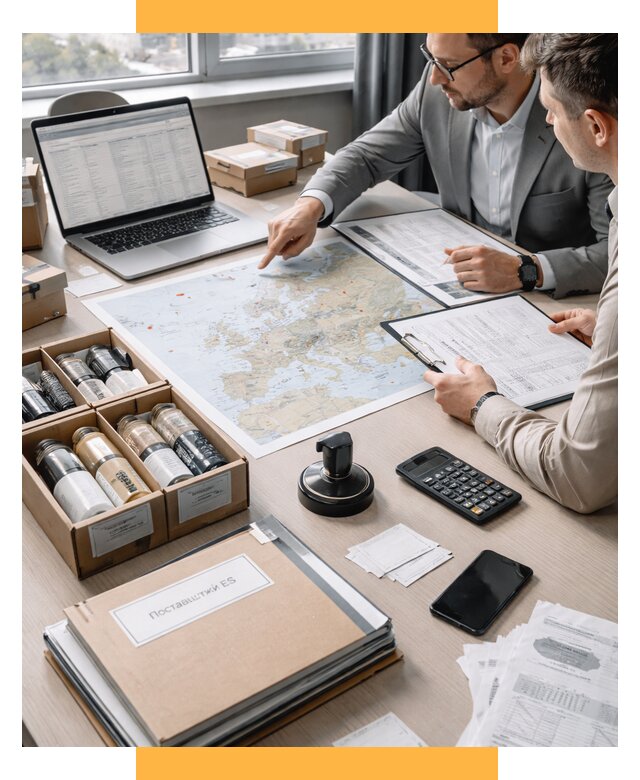 Поиск европейского поставщика от 15255 р., СетСервис-Мсс