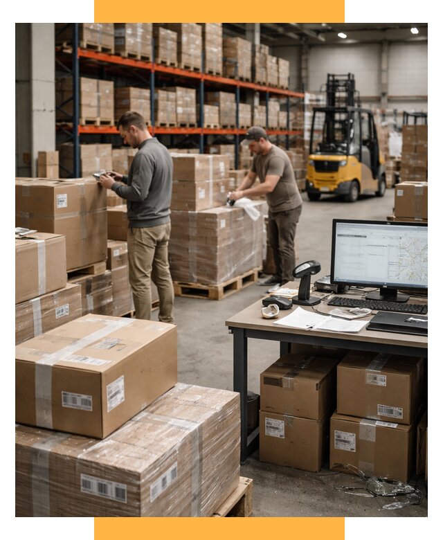 Склад консолидации в Европе от 6611 р., услуги СетСервис-Мсс